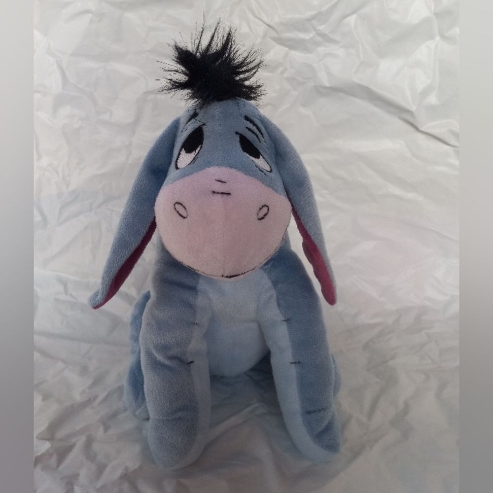Disney Winnie the Pooh and Friends Eeyore Soft Plush 11"